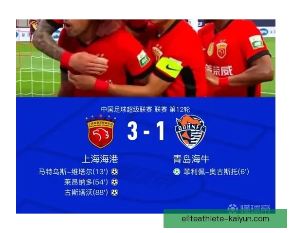 上海海港本土核心持续提升球队竞争力，表现值得关注